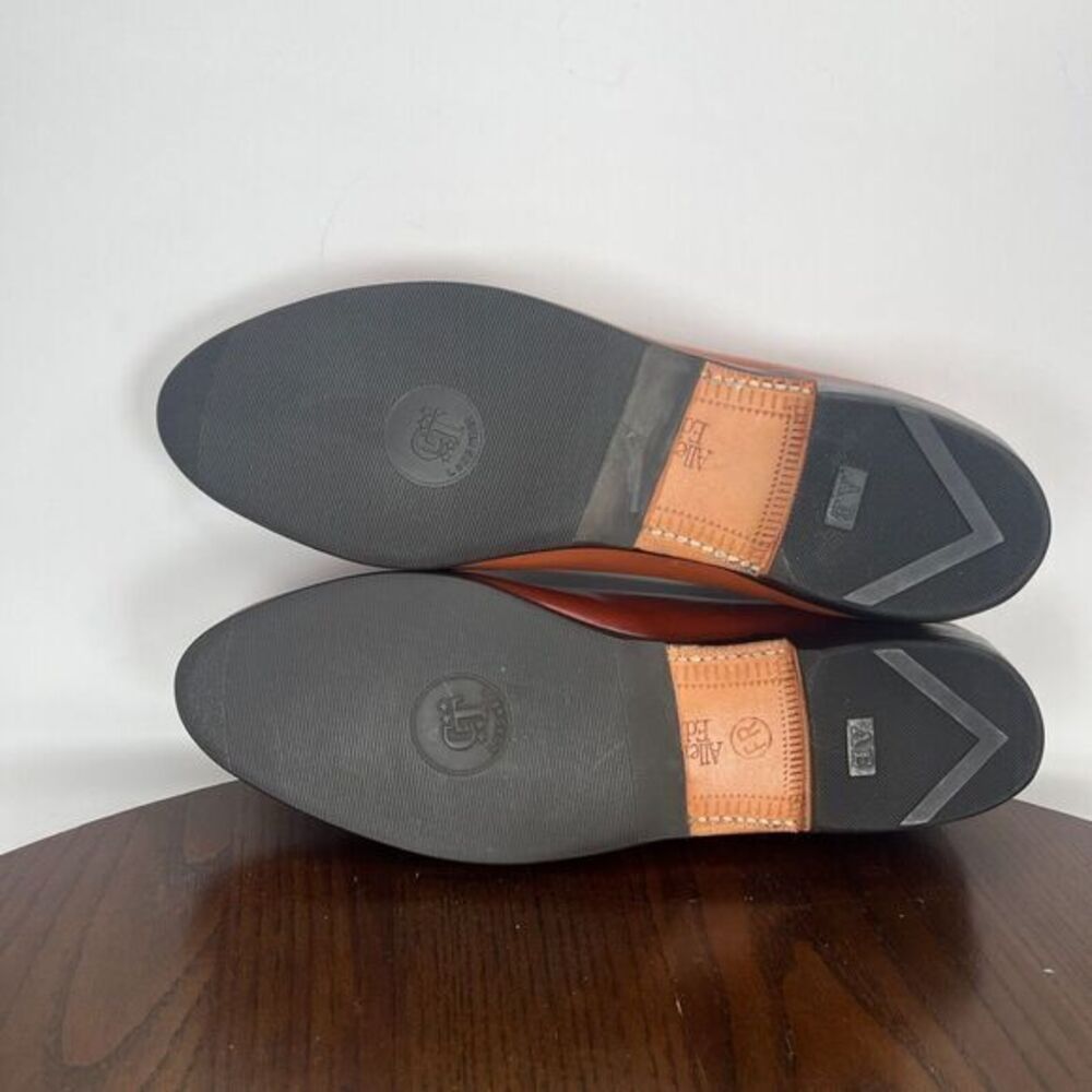 Allen Edmonds Loafer Shoes Women's 6 Rust Leather Tasseled Casual Slip-On 71855 - Picture 7 of 16